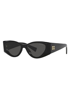 Miu Miu Cat Eye Sunglasses, 54mm