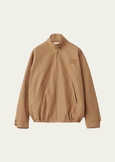 Miu Miu Check Canvas Jacket