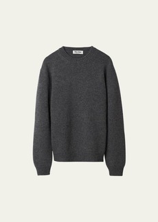 Miu Miu Crew-Neck Cashmere Sweater
