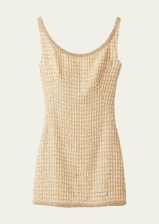 Miu Miu Crochet Mini Dress