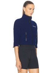 Miu Miu Cropped Zip Up Jacket