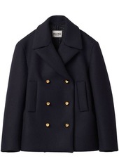 MIU MIU double-breasted wool peacoat