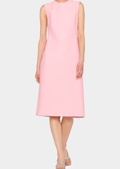 Miu Miu Embellished Cady Midi Dress