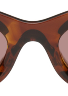 Miu Miu Eyewear Brown Glimpse Sunglasses