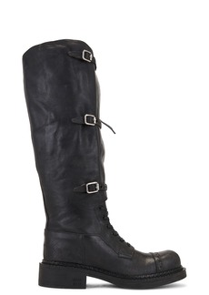 Miu Miu Knee High Combat Boot