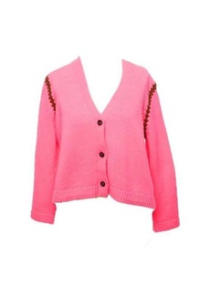 MIU MIU knitted pink cardigan