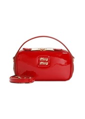 MIU MIU  LEATHER SHOULDER BAG