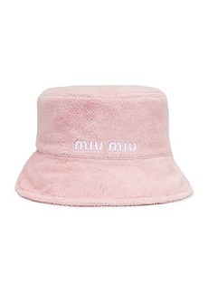Miu Miu Logo Bucket Hat
