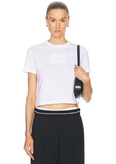 Miu Miu Logo T-shirt