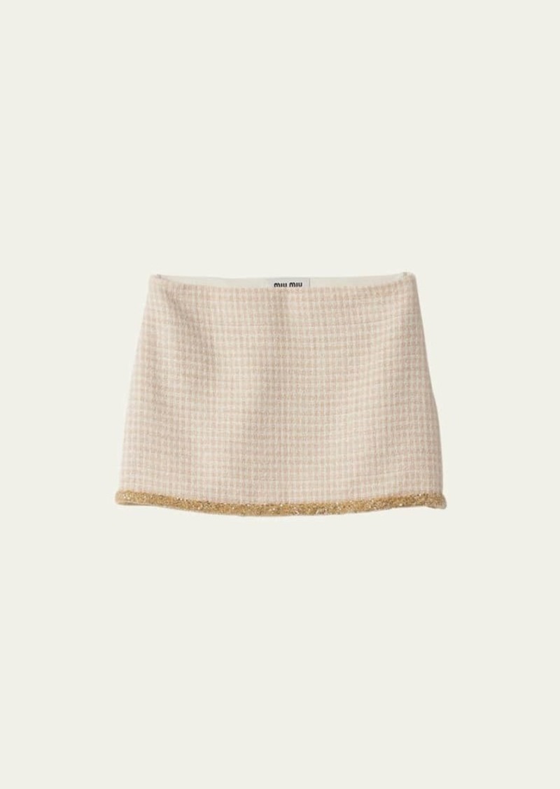 Miu Miu Mini Skirt