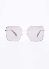 Miu Miu Mu 51Ys Mirrored Flash Silver / Violet Acetate