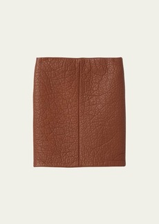 Miu Miu Nappa Leather Skirt