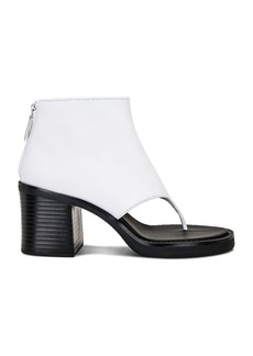 Miu Miu Open Toe Ankle Boot