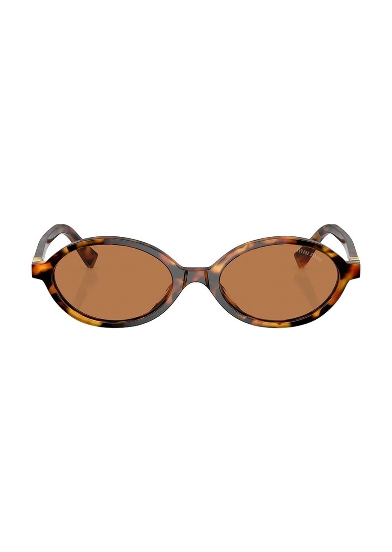 Miu Miu Oval Sunglasses