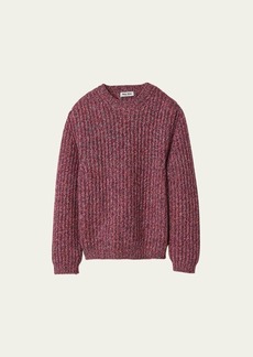 Miu Miu Oversized Ribbed Wool Cashmere sweater