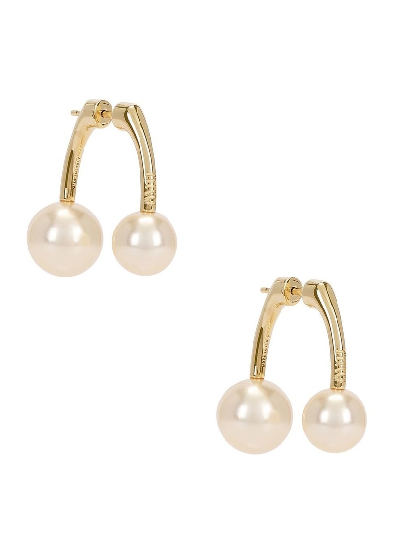 Miu Miu Pearl Earrings