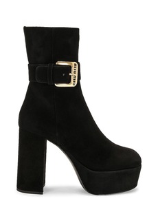 Miu Miu Platform Ankle Boot