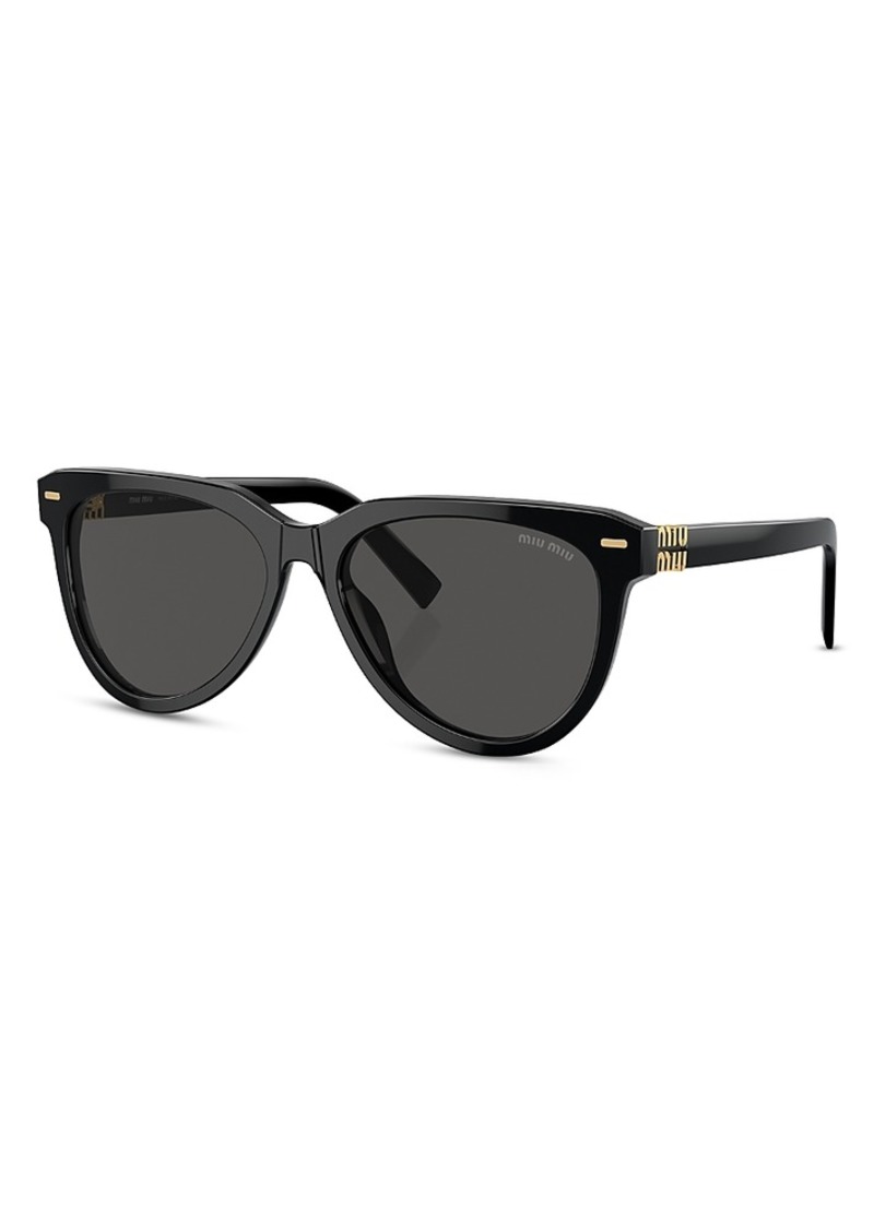 Miu Miu Round Sunglasses, 56mm