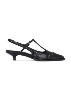 Miu Miu Sling Back Kitten Heel