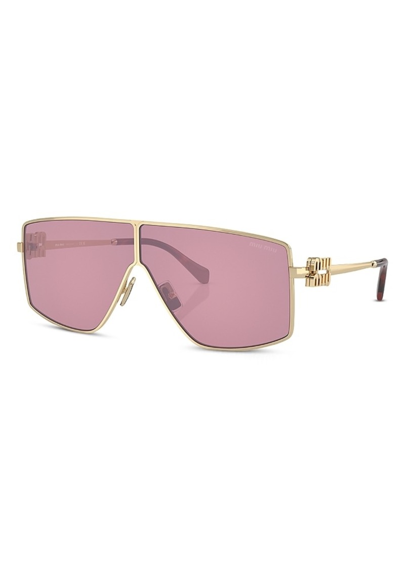 Miu Miu Square Sunglasses, 69mm