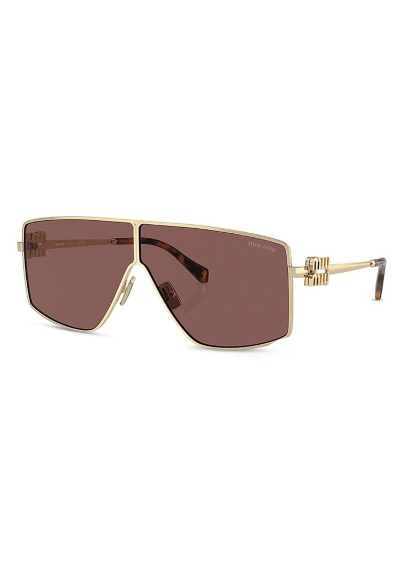 Miu Miu Square Sunglasses, 69mm