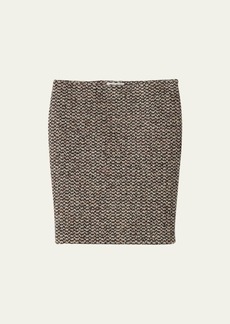 Miu Miu Tweed Pencil Skirt