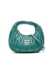 MIU MIU Wander matelassé mini bag