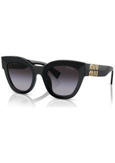 Miu Miu Women's Sunglasses, Mu 01YS - Black