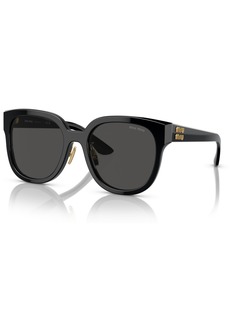 Miu Miu Women's Sunglasses Mu 01ZS - Black