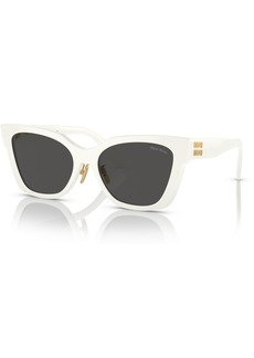 Miu Miu Women's Sunglasses Mu 02ZS - White