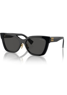 Miu Miu Women's Sunglasses Mu 02ZS - Black