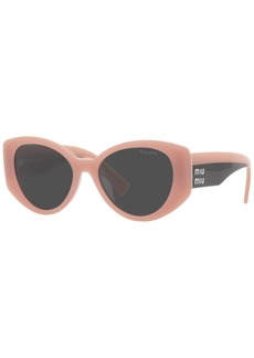 Miu Miu Women's Sunglasses, Mu 03WS - Pink Opal