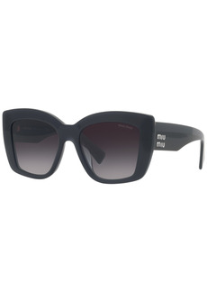 Miu Miu Women's Sunglasses, Mu 04WS 53 - Gray Opal