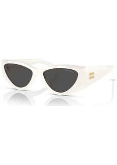 Miu Miu Women's Sunglasses, Mu 06YS - White