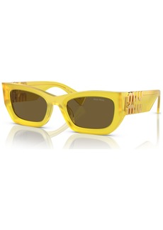 Miu Miu Women's Sunglasses, Mu 09WS - Ananas Opal