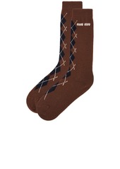 Miu Miu Wool Cashmere Sock