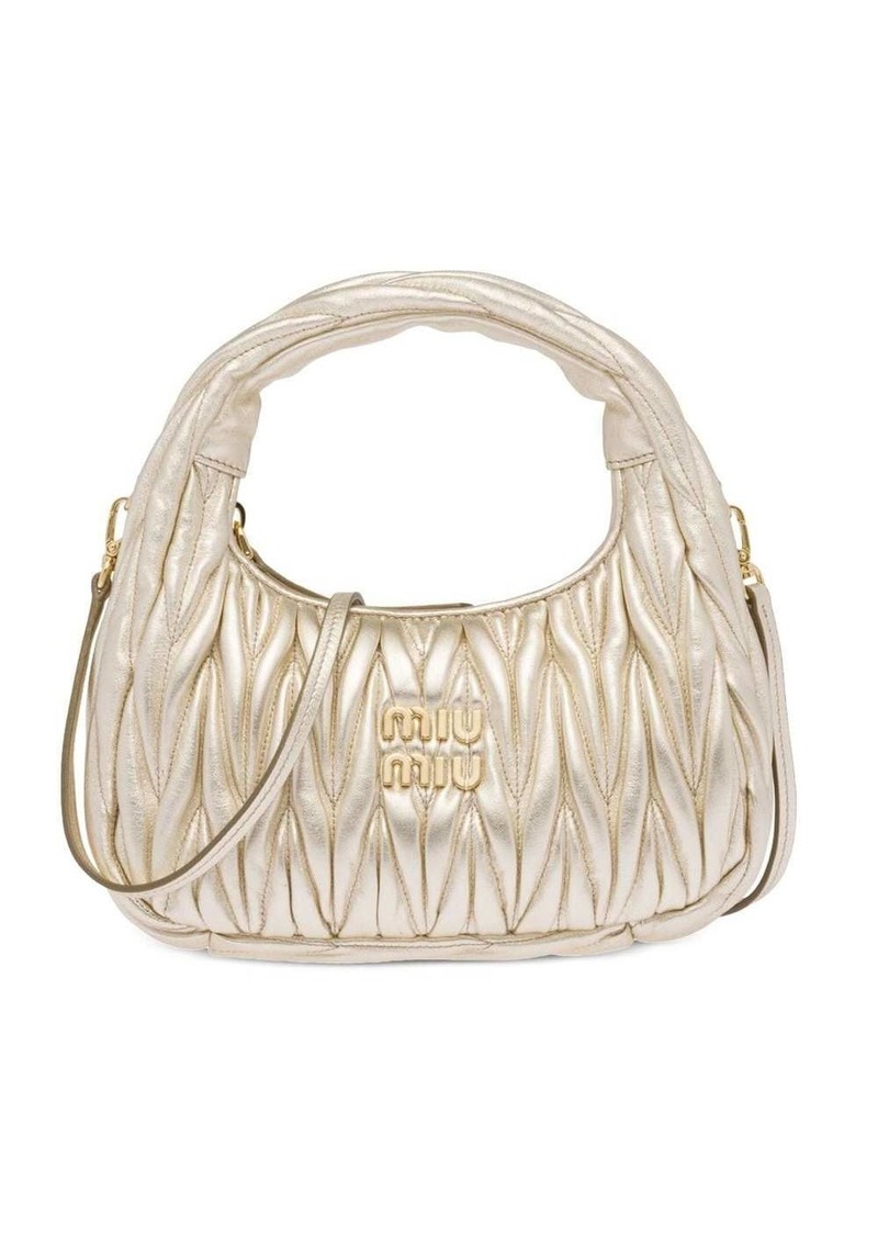 Miu Miu mini Wander matelassé shoulder bag