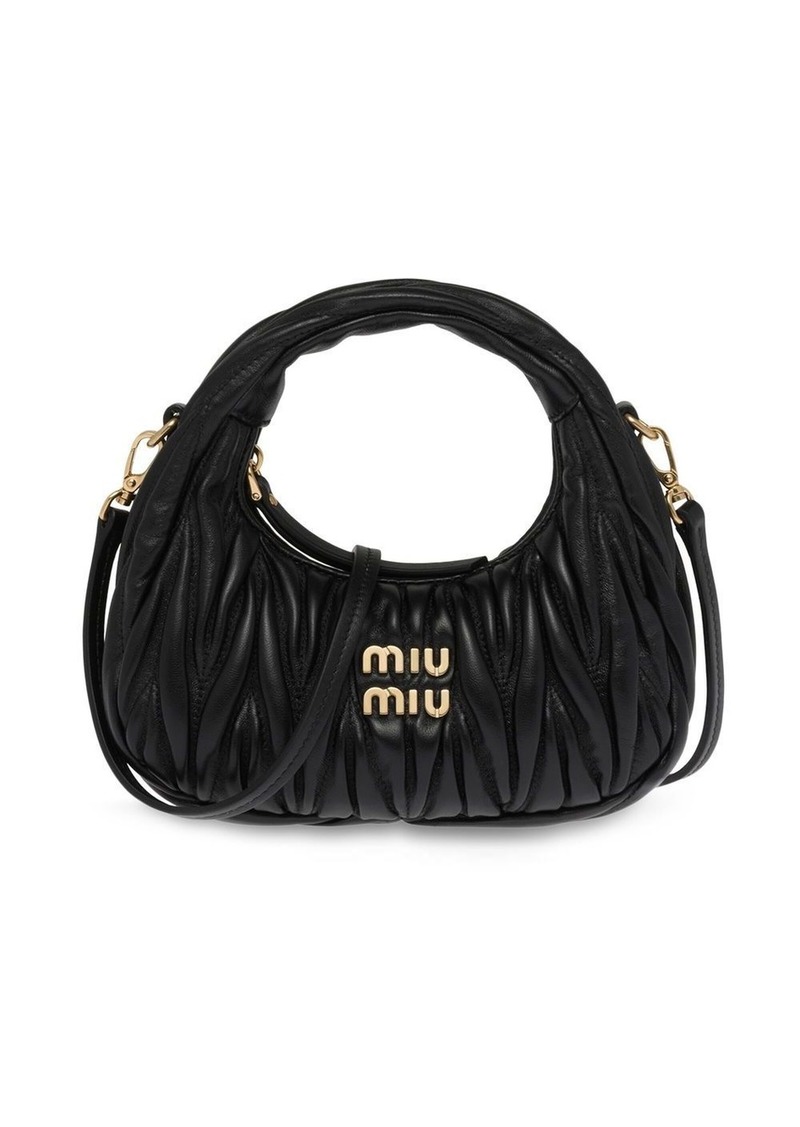 Miu Miu mini Wander matelassé shoulder bag