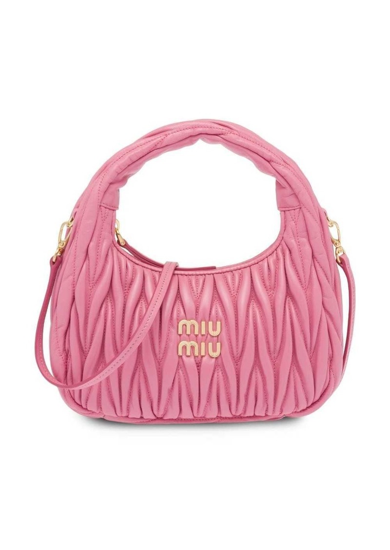 Miu Miu mini Wander matelassé shoulder bag