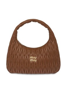 Miu Miu large Wander matelassé shoulder bag