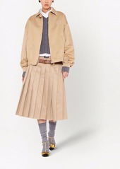 Miu Miu oversized cotton blouson jacket