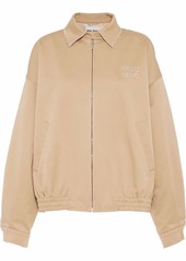 Miu Miu oversized cotton blouson jacket