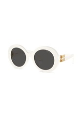 Miu Miu oversized round-frame sunglasses