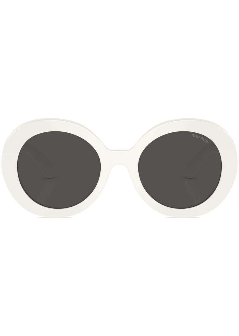 Miu Miu oversized round-frame sunglasses