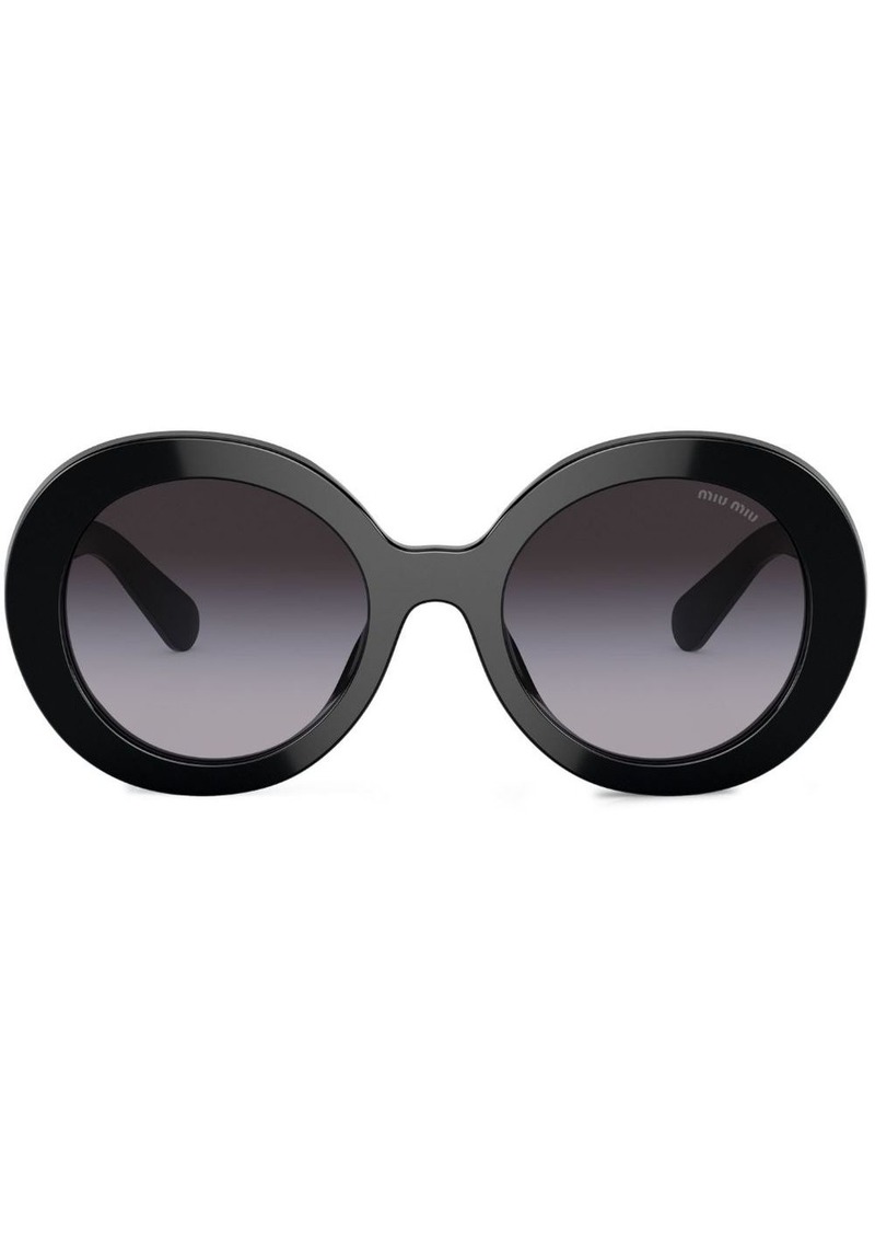 Miu Miu oversized round-frame sunglasses