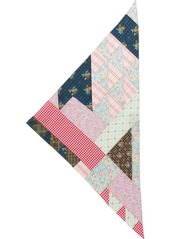 Miu Miu patchwork patterned scarf
