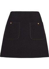 Miu Miu pocket detail high-waisted skirt