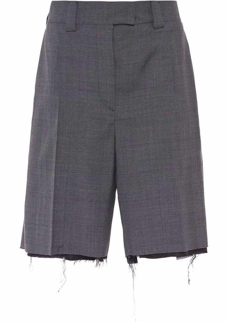 Miu Miu Prince of Wales check Bermuda shorts