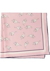 Miu Miu printed cat scarf