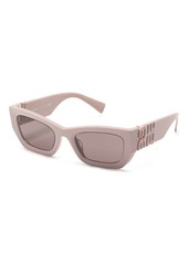 Miu Miu Runway rectangle-frame sunglasses